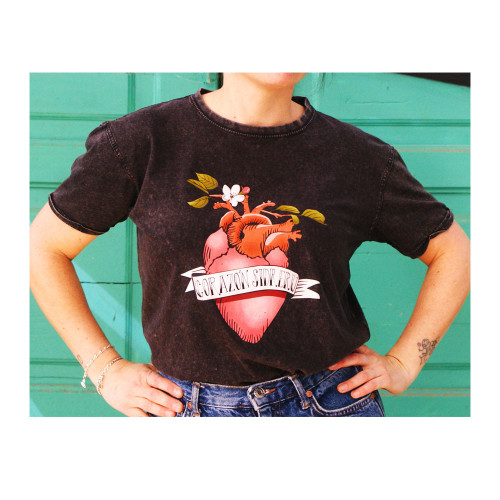 Camiseta Corazón Sidreru Mujer